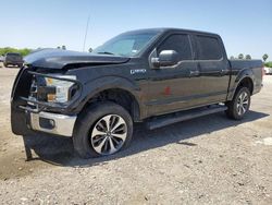 Salvage cars for sale from Copart Mercedes, TX: 2016 Ford F150 Supercrew