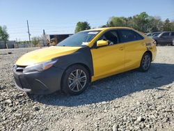 Toyota salvage cars for sale: 2017 Toyota Camry LE