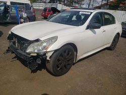 Vehiculos salvage en venta de Copart New Britain, CT: 2010 Infiniti G37