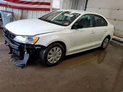 2016 Volkswagen Jetta S en venta en Lyman, ME