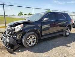 Vehiculos salvage en venta de Copart Houston, TX: 2016 Chevrolet Equinox LS