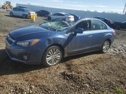 Subaru salvage cars for sale: 2013 Subaru Impreza Limited