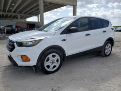 Salvage cars for sale from Copart West Palm Beach, FL: 2017 Ford Escape S