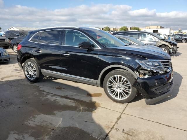 2018 Lincoln MKX Reserve