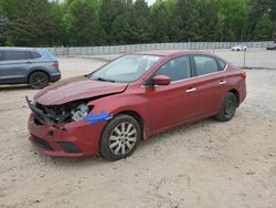 Nissan salvage cars for sale: 2017 Nissan Sentra S