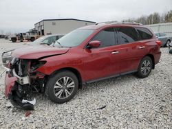 Nissan Pathfinder salvage cars for sale: 2020 Nissan Pathfinder SL