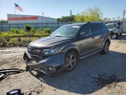 Dodge Journey Crossroad salvage cars for sale: 2018 Dodge Journey Crossroad