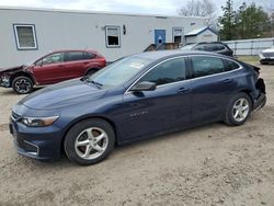 Vehiculos salvage en venta de Copart Lyman, ME: 2016 Chevrolet Malibu LS