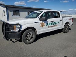 Ford F150 salvage cars for sale: 2018 Ford F150 Police Responder