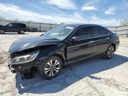 Honda salvage cars for sale: 2015 Honda Accord LX