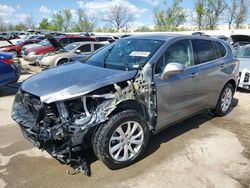 Buick Envision Preferred salvage cars for sale: 2020 Buick Envision Preferred