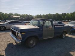 Salvage cars for sale from Copart Charles City, VA: 1978 Ford F100