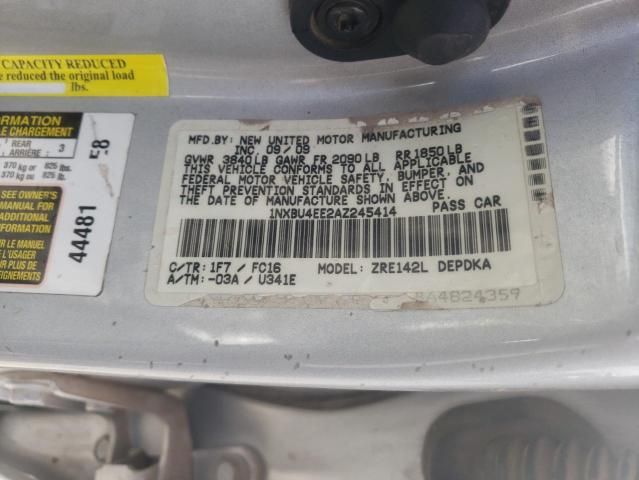 2010 Toyota Corolla Base