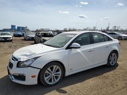 Chevrolet Cruze LTZ salvage cars for sale: 2015 Chevrolet Cruze LTZ