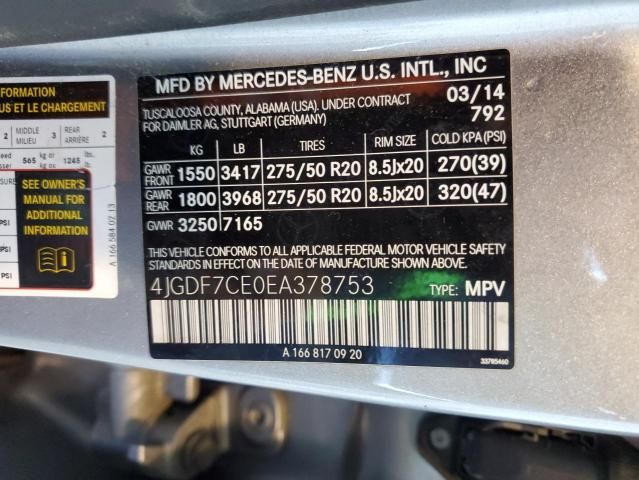 2014 Mercedes-Benz GL 450 4matic