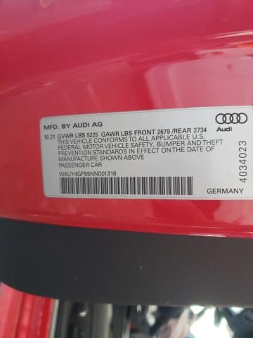 2022 Audi S5 Prestige