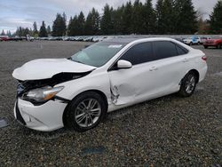 2016 Toyota Camry LE en venta en Graham, WA