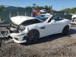 Mercedes-Benz SLK-Class salvage cars for sale: 2015 Mercedes-Benz SLK 250