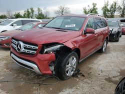 Mercedes-Benz salvage cars for sale: 2018 Mercedes-Benz GLS 450 4matic
