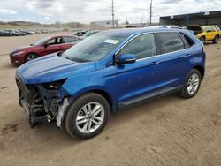 Salvage cars for sale from Copart Colorado Springs, CO: 2018 Ford Edge SEL