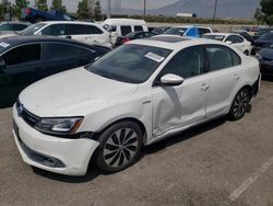 Volkswagen salvage cars for sale: 2014 Volkswagen Jetta Hybrid