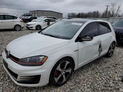 Volkswagen GTI salvage cars for sale: 2015 Volkswagen GTI