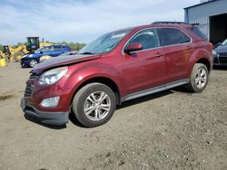 Chevrolet salvage cars for sale: 2016 Chevrolet Equinox LT