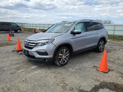 Honda Vehiculos salvage en venta: 2017 Honda Pilot Touring