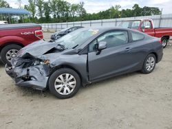 Honda salvage cars for sale: 2012 Honda Civic LX