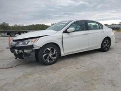 Honda salvage cars for sale: 2017 Honda Accord LX