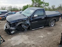 Dodge salvage cars for sale: 2012 Dodge RAM 1500 ST