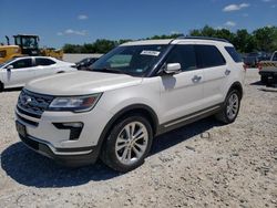 2018 Ford Explorer Limited en venta en New Braunfels, TX