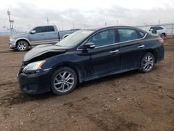 Salvage cars for sale from Copart Greenwood, NE: 2015 Nissan Sentra S