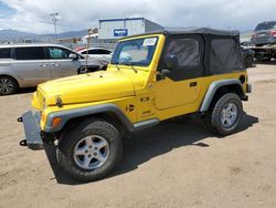 Salvage cars for sale from Copart Colorado Springs, CO: 2005 Jeep Wrangler X