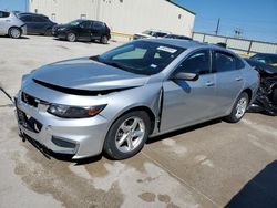 Chevrolet Malibu ls salvage cars for sale: 2017 Chevrolet Malibu LS