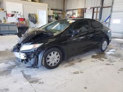 Salvage cars for sale from Copart Rogersville, MO: 2014 Honda Civic LX