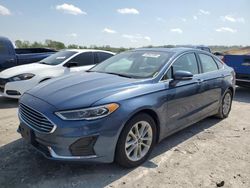 Ford Fusion SEL salvage cars for sale: 2019 Ford Fusion SEL