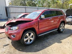 Jeep salvage cars for sale: 2014 Jeep Grand Cherokee Overland