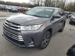 Toyota Highlander le salvage cars for sale: 2019 Toyota Highlander LE