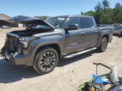 Salvage cars for sale from Copart Greenwell Springs, LA: 2023 Toyota Tundra Crewmax Limited