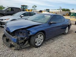 Chevrolet salvage cars for sale: 2006 Chevrolet Monte Carlo LT