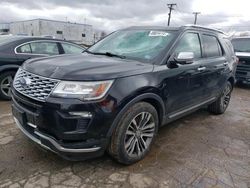 2018 Ford Explorer Platinum en venta en Chicago Heights, IL