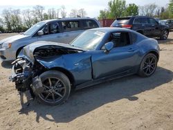 Mazda MX5 salvage cars for sale: 2018 Mazda MX-5 Miata Grand Touring