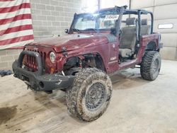 Jeep salvage cars for sale: 2008 Jeep Wrangler Sahara