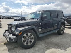 Vehiculos salvage en venta de Copart Sun Valley, CA: 2018 Jeep Wrangler Unlimited Sahara