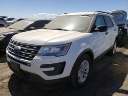 Vehiculos salvage en venta de Copart Brighton, CO: 2017 Ford Explorer