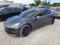 Vehiculos salvage en venta de Copart Opa Locka, FL: 2019 Tesla Model 3