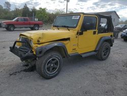 Jeep salvage cars for sale: 2004 Jeep Wrangler X