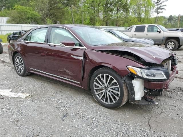 2017 Lincoln Continental Select