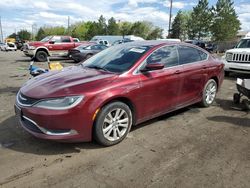 2015 Chrysler 200 Limited en venta en Denver, CO